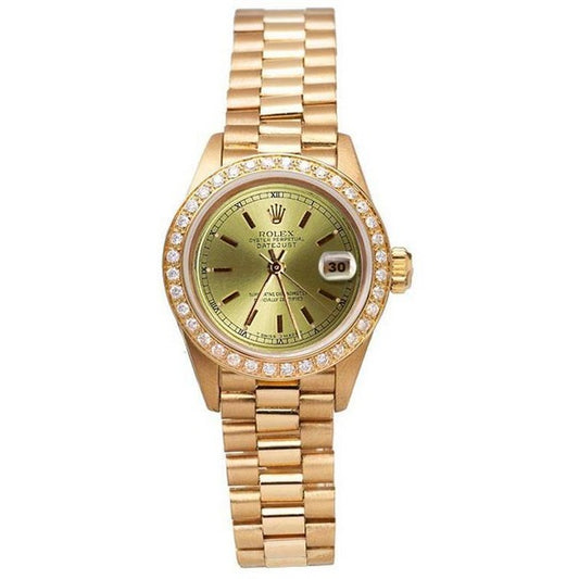 orologio Datejust lunetta diamanti Rolex