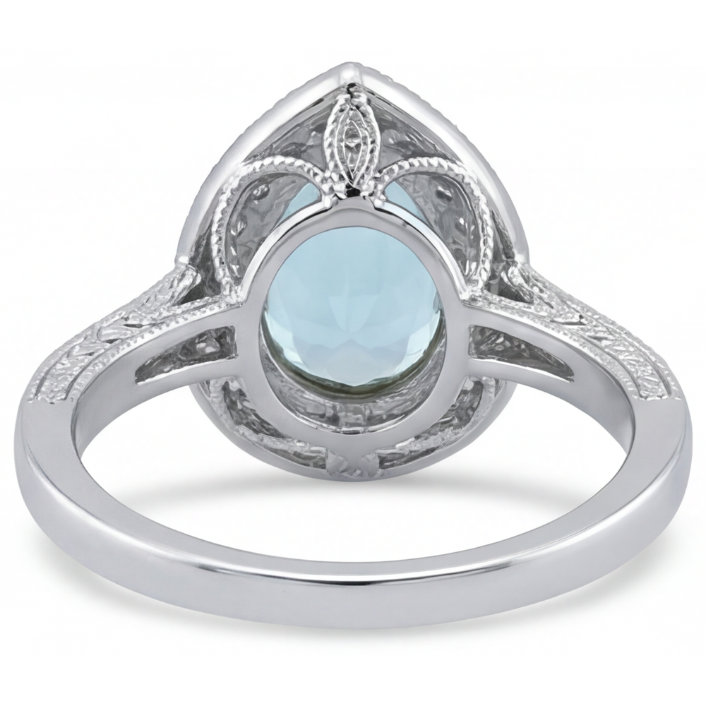 Brillante Anello Halo 1,75 carati – vista dettaglio