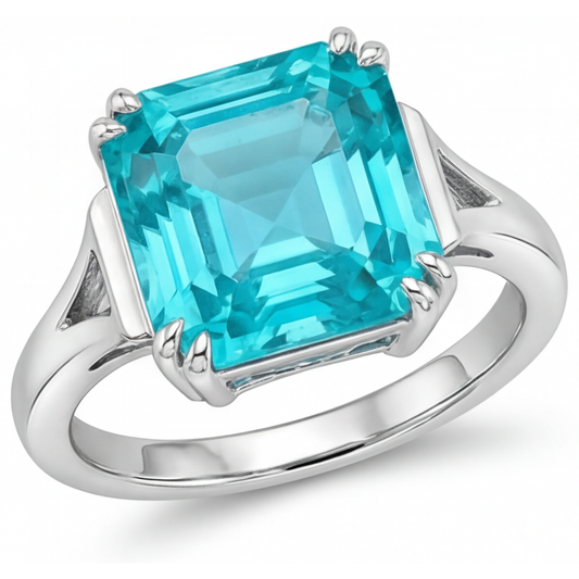 Realizzato a mano Anello Solitario 3 carati – vista principale