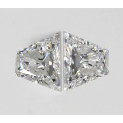 Trapezi 3 Carati G Si Sciolto Naturale Terra Estratto Diamante Scintillante Coppia