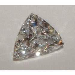 Trilliant Taglio Sciolto Naturale Terra Estratto Diamante Triangolo 0.50 Carato