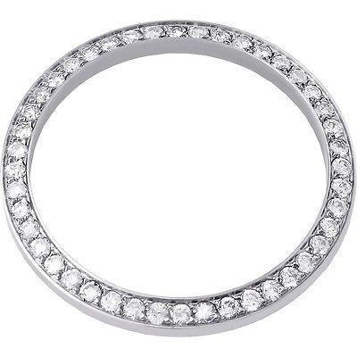 Diamante Taglio Brillante Orologio di Lusso in Oro Bianco 18K – vista principale