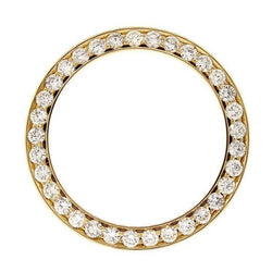 Uomo VVS Diamante Fine Orologio 4 carati – Oro Giallo 14K