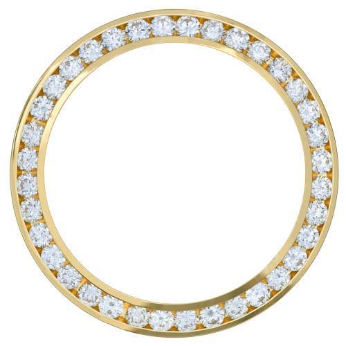 Diamante Fine Segnatempo 3-carati Oro 14 Carati Giallo – vista principale