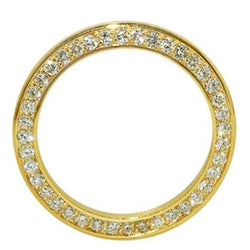 Uomo VVS Orologio – Diamante 2 carati Oro 14 Carati Giallo