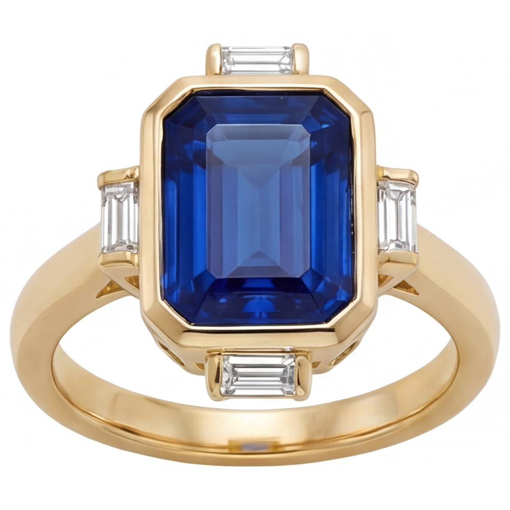 Fine Anello con Pietra Preziosa 4,80 carati – vista principale