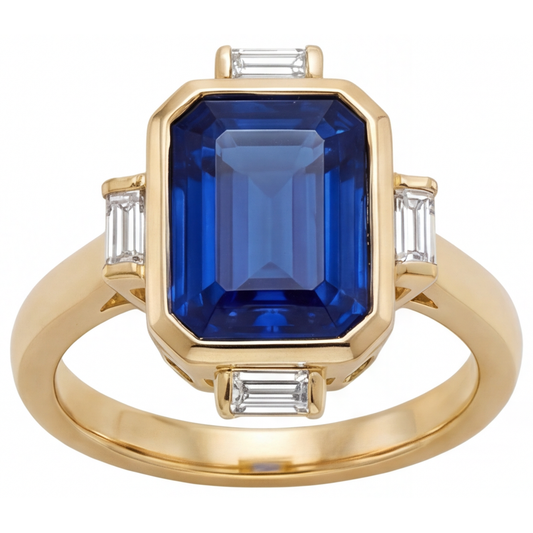 Fine Anello con Pietra Preziosa 4,80 carati – vista principale
