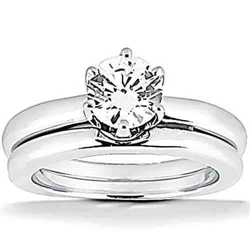 1.25 carati. Set di anelli di fidanzamento solitario con diamanti Gioielli da donna Novità - harrychadent.it