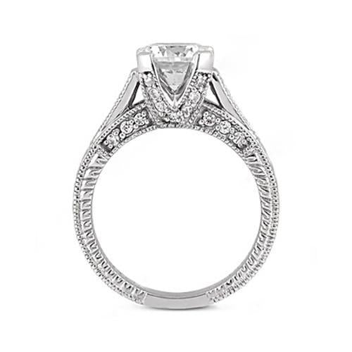 1.43 carati. G Si. anello di fidanzamento con diamante rotondo. gioielli in oro - harrychadent.it