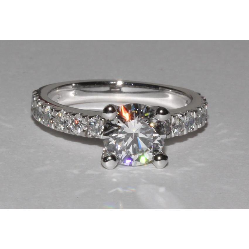 2 Ct. Splendido anello di diamanti scintillanti con gioielli accenti Novità - harrychadent.it