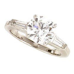 2.40 ct. Splendido anello con tre pietre per l'anniversario del diamante Nuovo