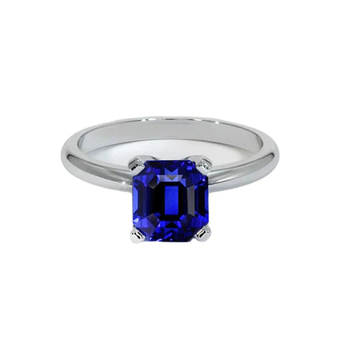 4 Ct Zaffiro Anello