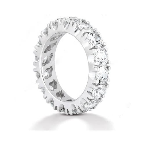 4 carati diamanti eternità fidanzamento fascia in oro bianco - harrychadent.it