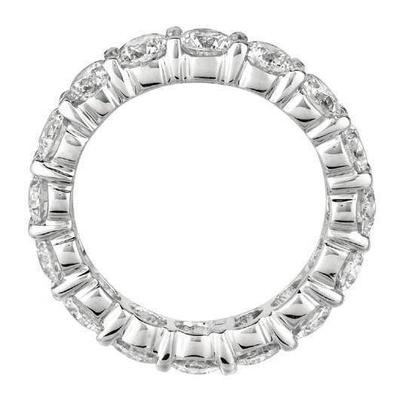 4.80 carati di diamanti rotondi a fascia in oro bianco 14K - harrychadent.it