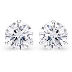 6 ct. Orecchini con borchie di diamanti Gioielli in oro da donna