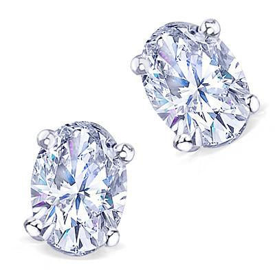Anello di fidanzamento stile antico con diamanti taglio principessa da 4.01 carati WG 14K - harrychadent.it