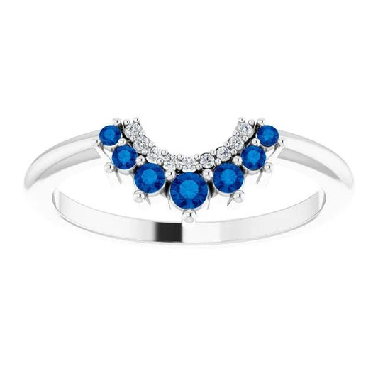 Anello Anniversario Diamante Rotondo Zaffiro Gioielli 3.30 Carati - harrychadent.it