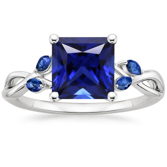 Anello Anniversario Donna Principessa & Marchesa Zaffiri Ceylon 5.50 Carati - harrychadent.it