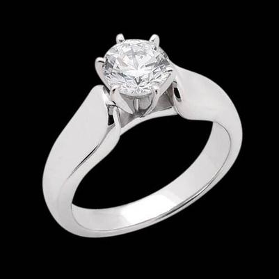 Anello di fidanzamento solitario con diamante scintillante da 3.01 carati - harrychadent.it