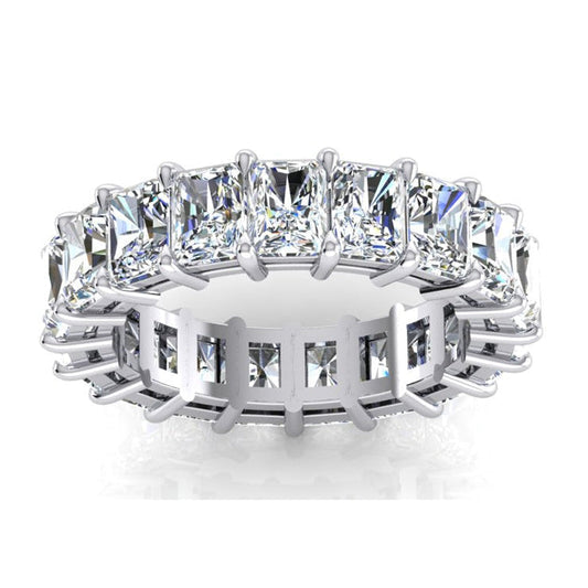 Anello Eternità Con Diamante A Taglio Radiante
