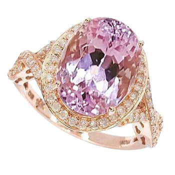 Anello Gemma Kunzite