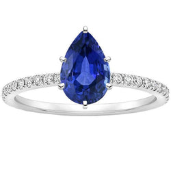 Anello Zaffiro Blu