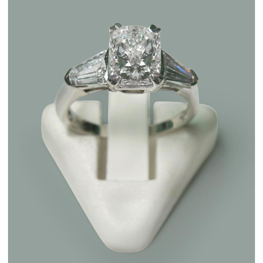 Gioielli con anello in stile tre pietre con diamante radiante da 2.60 ct Novità - harrychadent.it