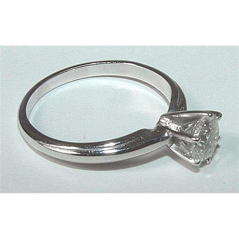 Anello da donna solitario diamante oro bianco 1.01 carati - harrychadent.it