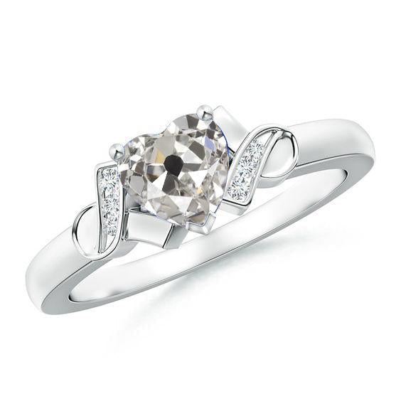 Anello di anniversario con diamante a cuore Vecchio minatore Gioielli da donna 2.50 carati - harrychadent.it