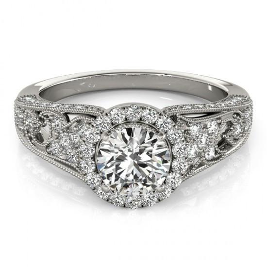 Anello di fidanzamento con diamante 1.25 carati Gioielli da donna in stile antico Nuovo - harrychadent.it
