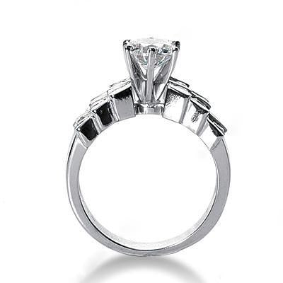Anello di fidanzamento con diamante Splendido anello con accenti da 1.25 carati Nuovo - harrychadent.it
