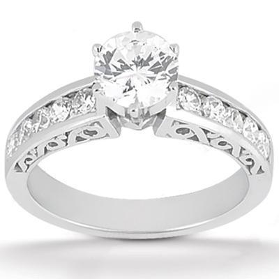 Anello di fidanzamento con diamante da 1,51 carati da donna con accenti Nuovo - harrychadent.it