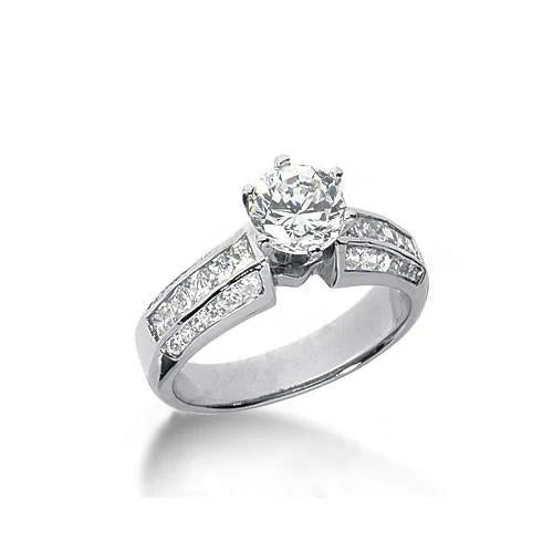 Anello di fidanzamento con diamante fantasia gioielli accentati da 2.01 carati - harrychadent.it