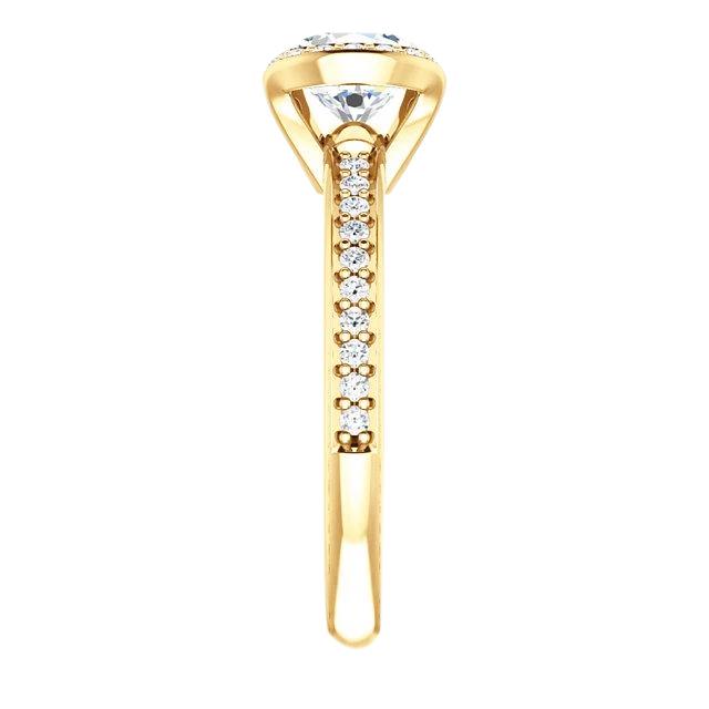 Anello di fidanzamento con diamante rotondo 1.86 carati in oro giallo 14 carati Novità - harrychadent.it