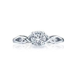 Anello di fidanzamento con diamante scintillante da 1.60 ct con solitario taglio brillante