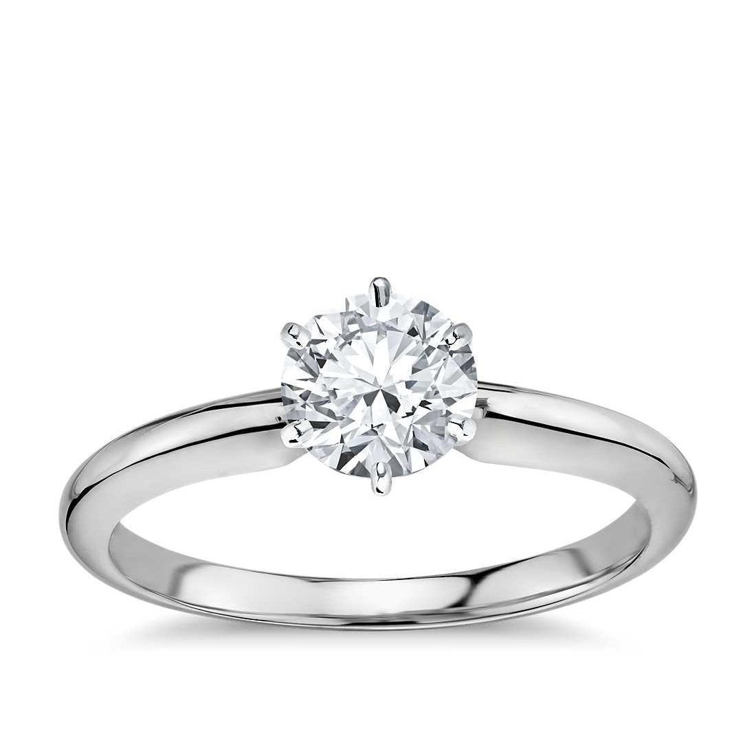 Anello di fidanzamento con diamante solitario 1,25 carati - harrychadent.it