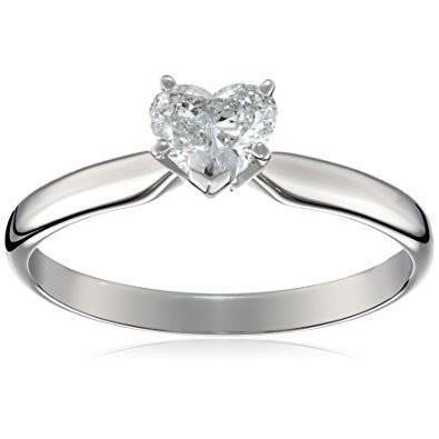 Anello di fidanzamento con diamante solitario da 1,50 carati a forma di cuore - harrychadent.it