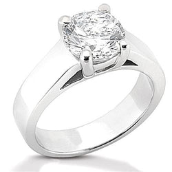 Anello di fidanzamento con diamante stile a griffe 0.75 ct. Solitario Oro