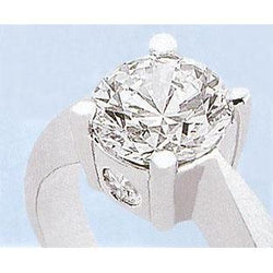 Anello di fidanzamento con tre pietre di diamante da 1,63 ct Nuovi gioielli