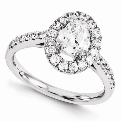 Anello di fidanzamento in oro bianco 14 carati con diamante da 1,80 ct - harrychadent.it