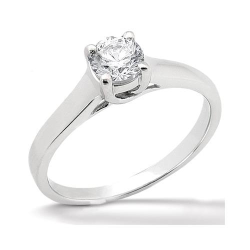 Anello di fidanzamento solitario con diamante da 1 carato stile polo - harrychadent.it