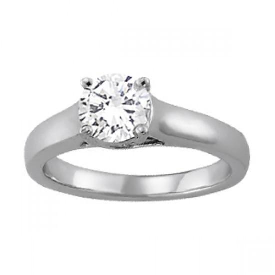 Anello di fidanzamento solitario con diamante rotondo 1.5 carati - harrychadent.it