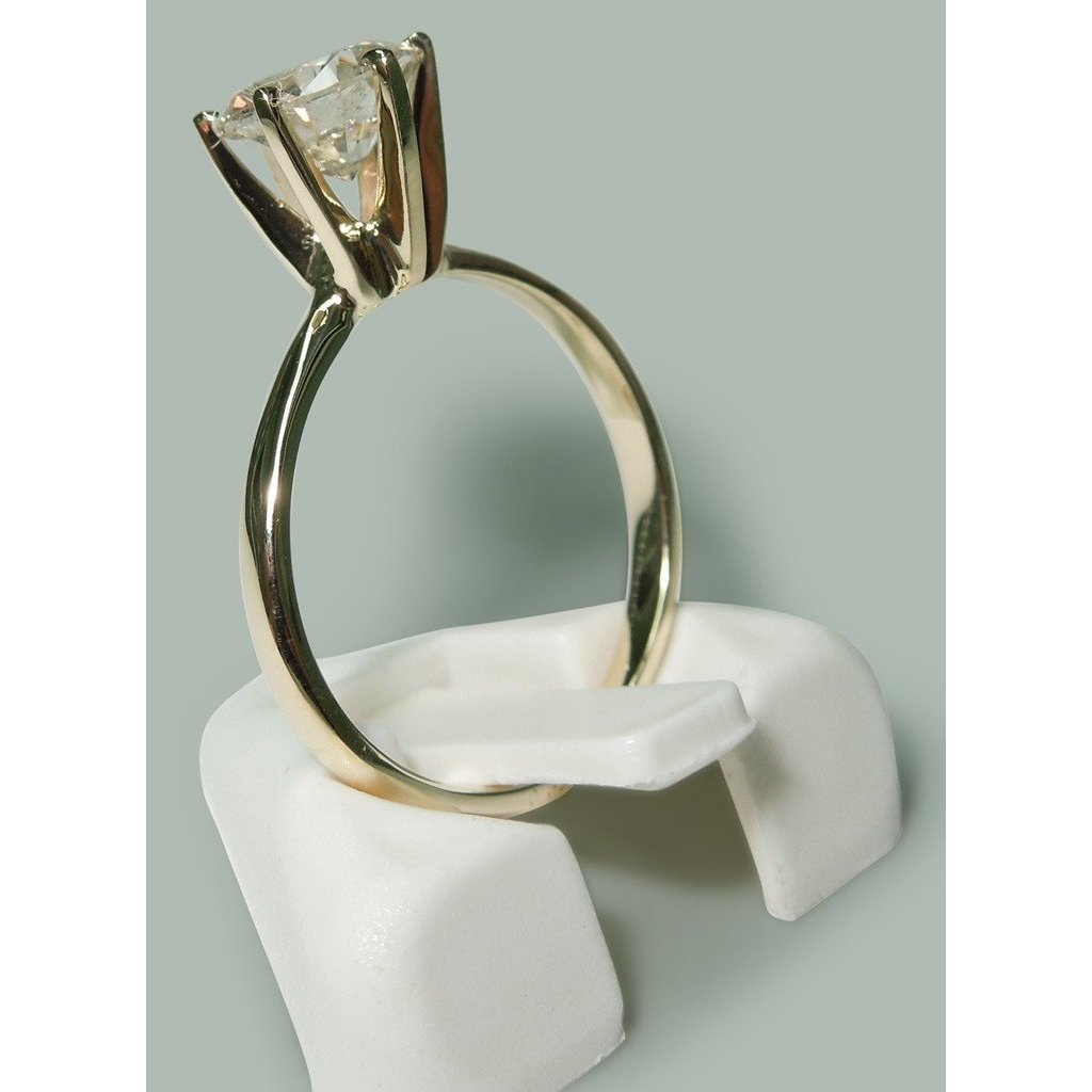 Anello di fidanzamento solitario con diamante rotondo da 2.50 carati. oro giallo 14K - harrychadent.it