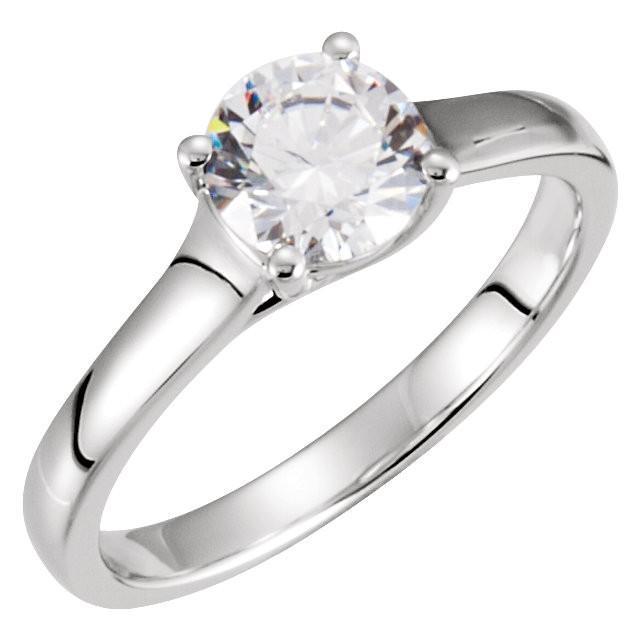 Anello di fidanzamento solitario diamante 1.65 carati oro 14K - harrychadent.it