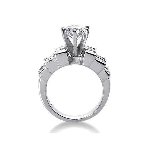 Anello fantasia di fidanzamento con diamante da 4.25 carati Diamanti grandi reali - harrychadent.it