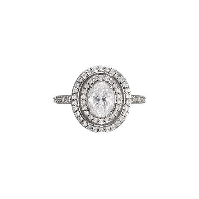 Anello per anniversario di matrimonio con diamante ovale da 2.21 carati - harrychadent.it