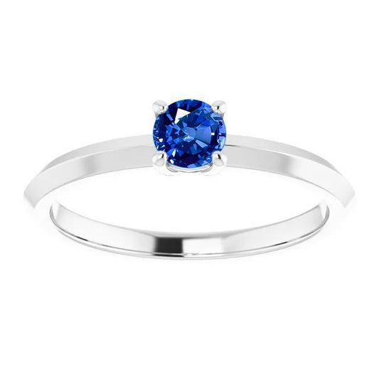 Anello Solitario 1.25 Carati Oro Bianco 14K - harrychadent.it