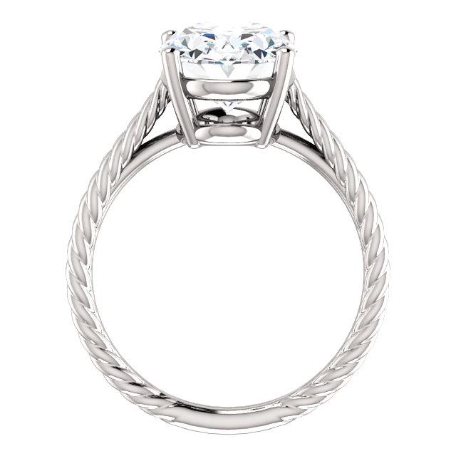 Anello solitario diamante 4 carati stile corda gambo gioielli donna - harrychadent.it