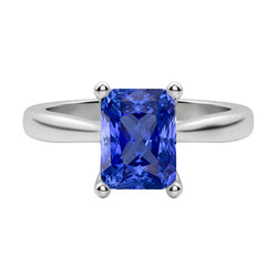 Blu Zaffiro 2 Carati Anello