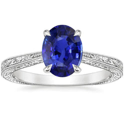 Blu Zaffiro Colore Anello